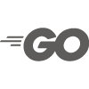 Go logo wit