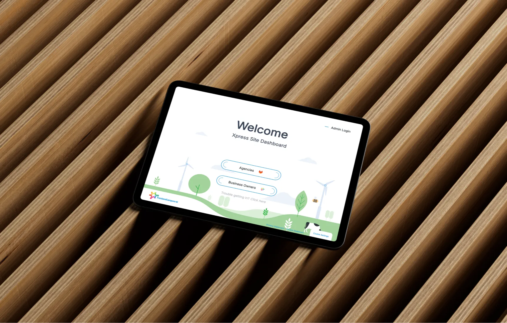 API koppeling en dashboard voor FrieslandCampina, gebouwd door this.nl