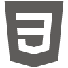 CSS logo wit