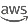 Aws logo wit